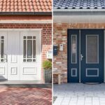 Landhaus Haustüren in verschiedenen Stilen